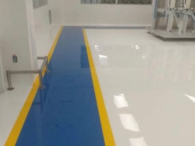 Piso industrial para armazém
